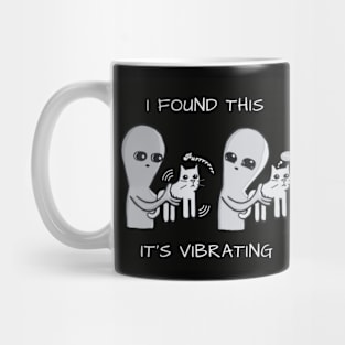 UFO Chronicles Podcast: Alien Vibrating Cat Mug